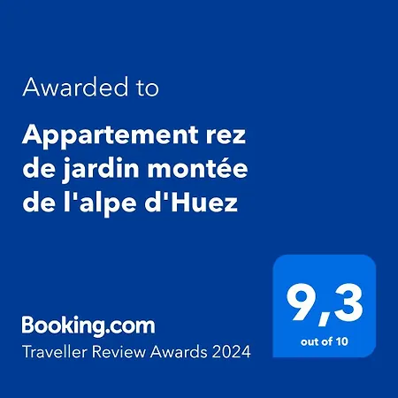 Rez De Jardin Montee De L'alpe D'huez Appartement La Garde (Isere)